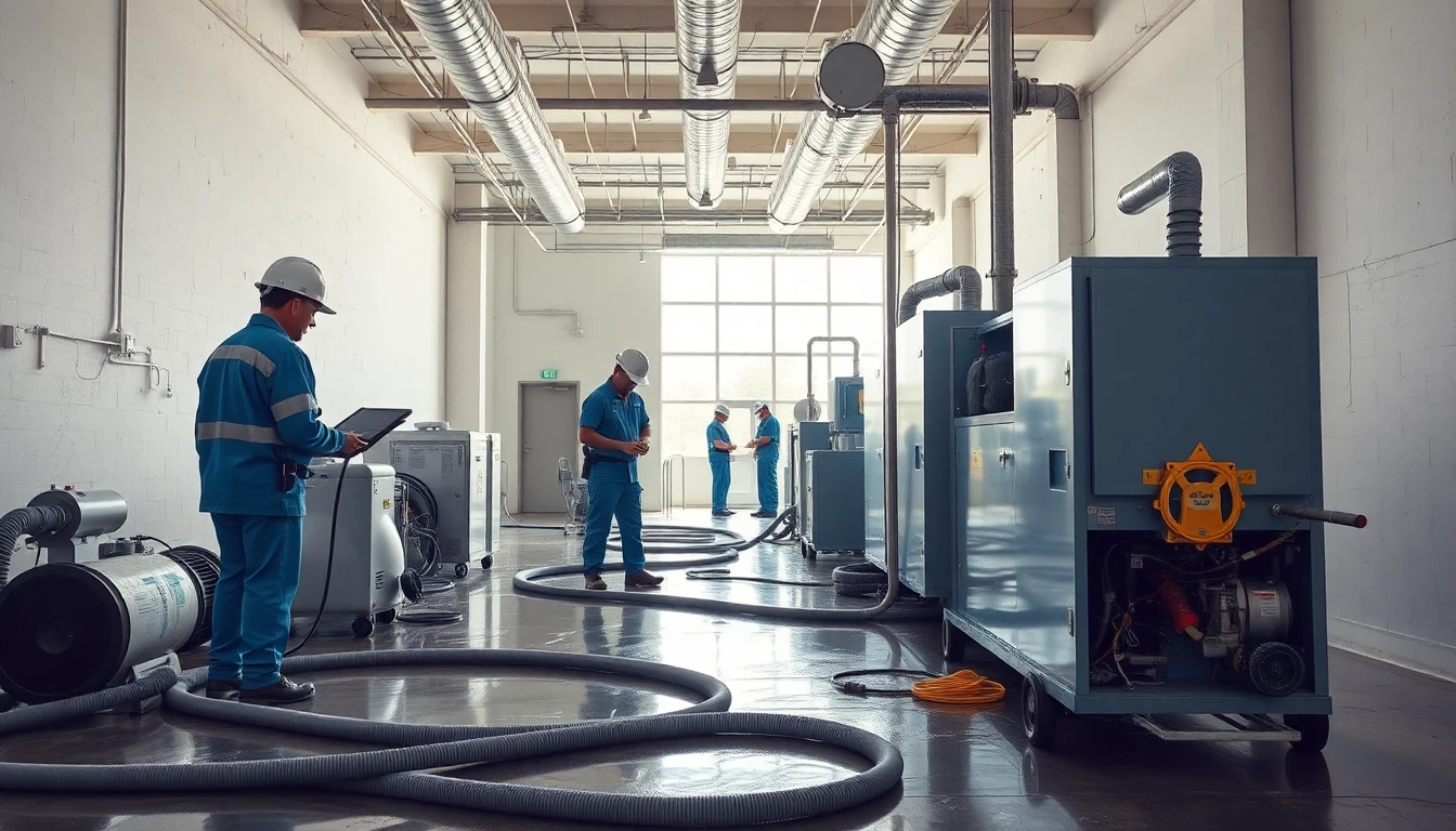 Commercial Water Damage Restoration